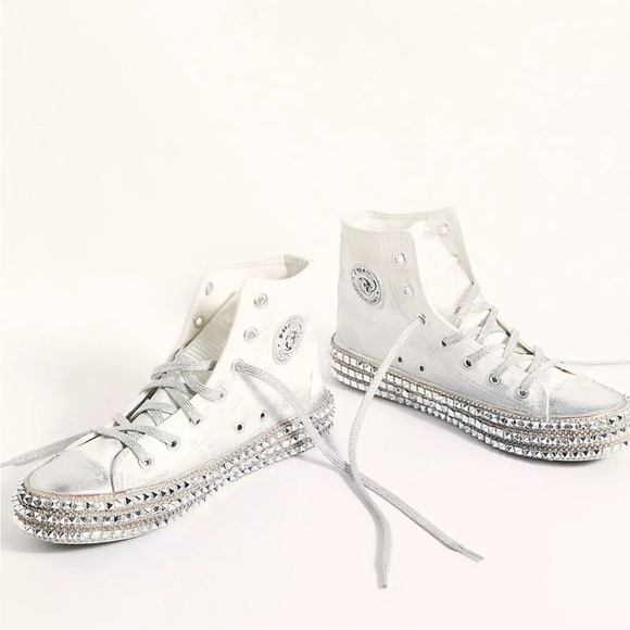 Free People/ Nan-ku high tops in 38 - Picture 4 of 4